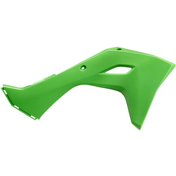 8500400001 - Polisport Radiator Scoops For Kawasaki KXF250 2025-2026, KXF450 2024-2026 Green