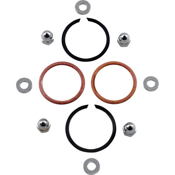 JGI-65324-83-KCR1 - James Exhaust Port Gasket Kit For Harley Davidson FLD 1690 2012-2013
