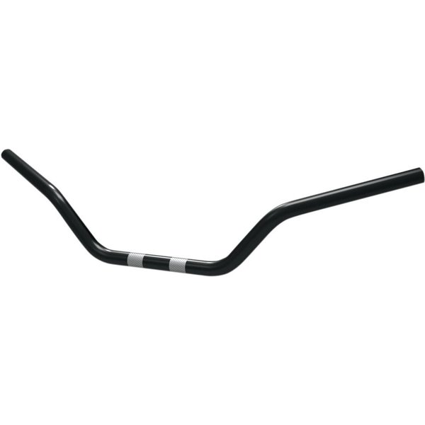 300803 - Khrome Werks 1" Handlebar For Harley Davidson FLHR 1340 1998 15 cm (6") - Black