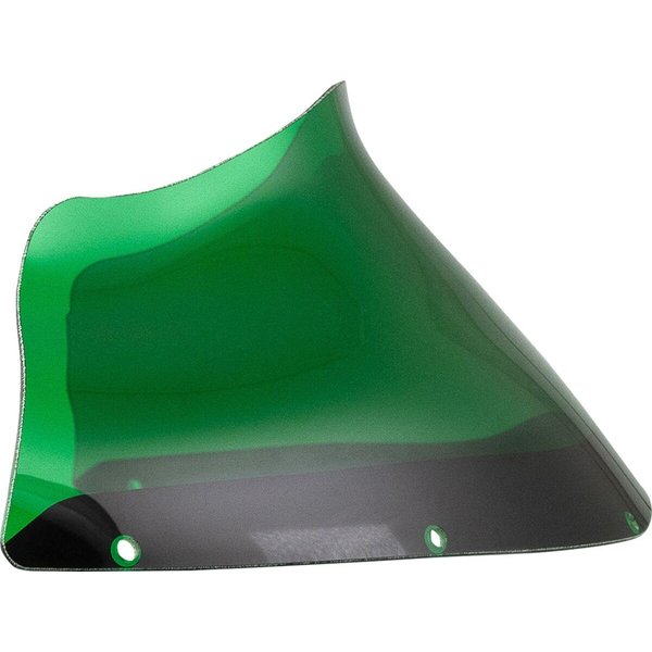 KWW-02-0613 - Klock Werks Kolor Flare Windshield For Harley Davidson FXRP 1340 1984 23 cm (9") - Green