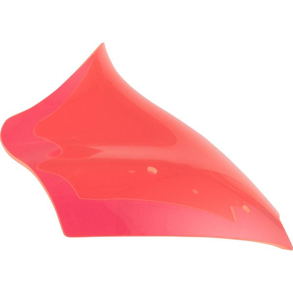 KWW-01-0710 - Klock Werks Kolor Flare Ice Windshield For Harley Davidson FLTRX 1923 2024-2025 25.5 cm (10") - Pink