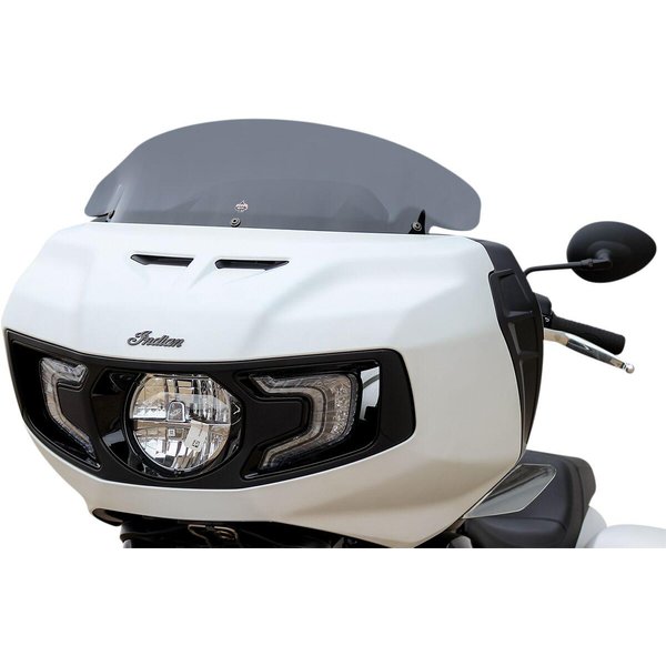 KWW-04-0580 - Klock Werks Flare Windshield For Indian Challenger 108 ABS 2020-2025 20.5 cm (8") - Dark Smoke