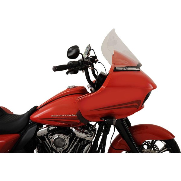 KWW-01-0313 - Klock Werks Pro Touring Flare Windshield For Harley Davidson FLTRK 1868 2020-2024 38 cm (15") - Clear