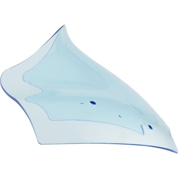 KWW-01-0714 - Klock Werks Kolor Flare Ice Windshield For Harley Davidson FLTRX 1923 2024-2025 25.5 cm (10") - Blue