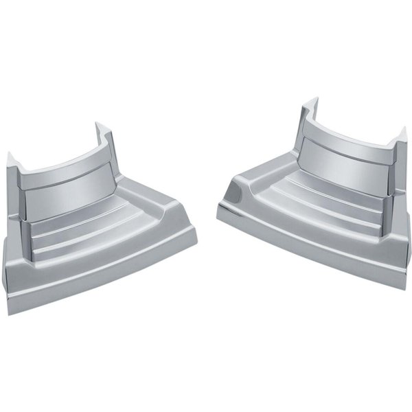 KUR7185 - Kuryakyn Spark Plug Head Bolt Covers For Harley Davidson FLDE 1750 2018 - Chrome/Silver