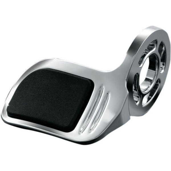 KUR6310 - Kuryakyn Contour Throttle Boss Thumb Assist For Honda GL1800 Goldwing 2018 - Black/Chrome