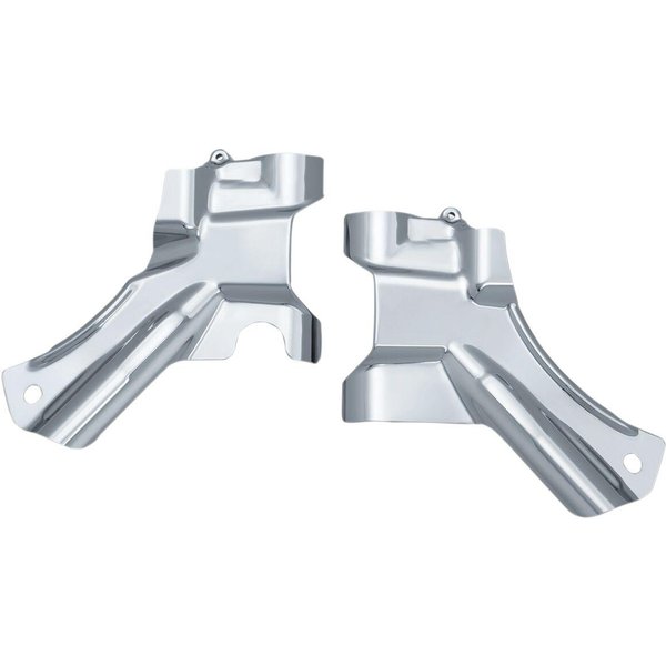 KUR7833 - Kuryakyn Neck Covers For Harley Davidson FLS 1690 2012 - Chrome