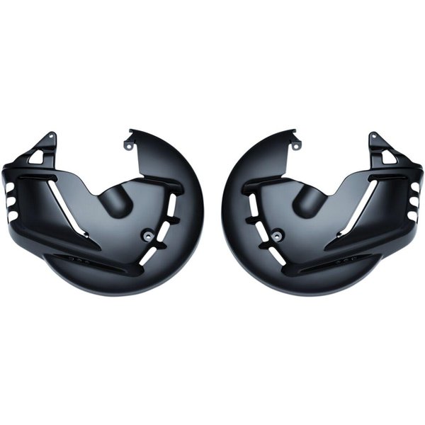 KUR7460 - Kuryakyn Front Brake Disc Covers For Honda GL1800 Goldwing 2001-2017 - Black