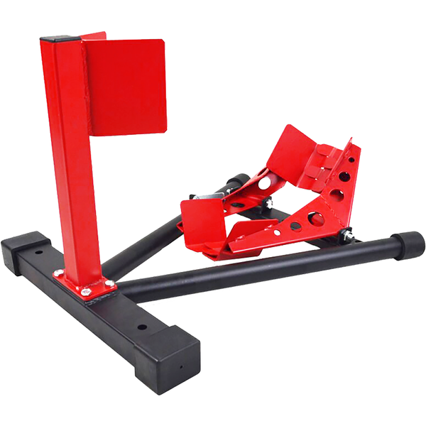 PDSCHK29 - BikeTek Series Five Front Wheel Chock - Black/Red