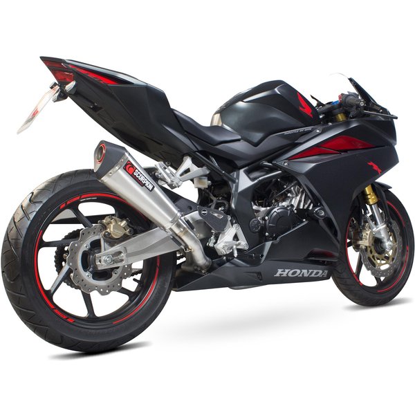 RHA177SEO - Scorpion Serket Taper Stainless Steel Exhaust - Honda CBR 250 RR - 2017 - 2018