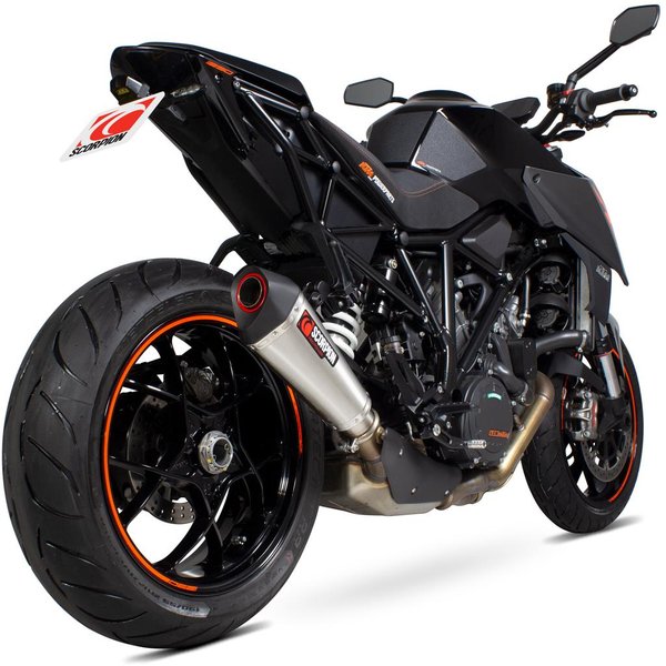 RKT90SEO - Scorpion Serket Taper Stainless Steel Exhaust - KTM 1290 Super Duke R 2017 - 2019 / GT 2014 - 2021
