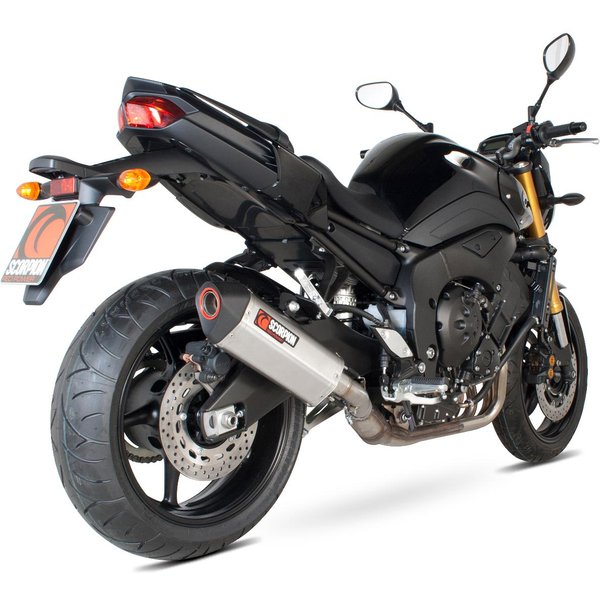 RYA87SEO - Scorpion Serket Stainless Oval Exhaust - Yamaha FZ8 2010 - 2016