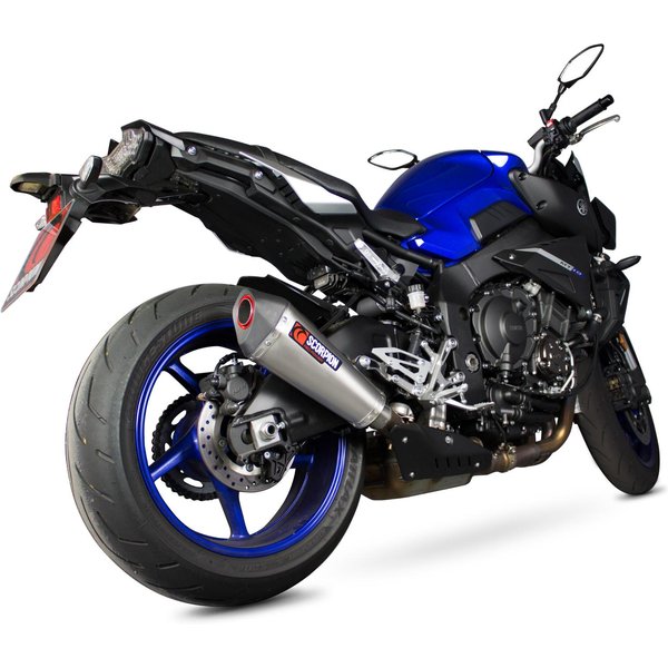 RYA102SEO - Scorpion Serket Taper Stainless Oval Exhaust - Yamaha MT-10 2016 - 2018