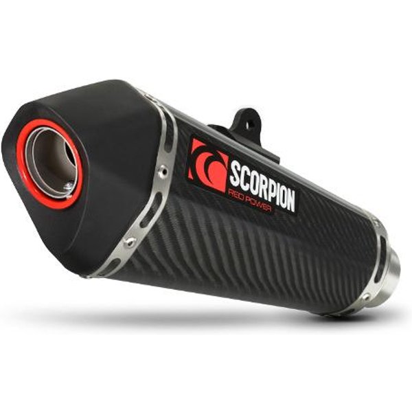 RBM64CEO - Scorpion Serket Taper Carbon Oval Exhaust - BMW S1000RR 2009 - 2014