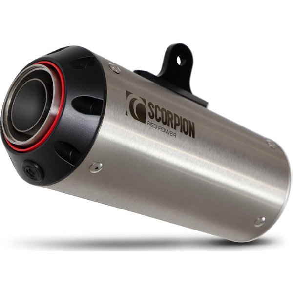 PKA144SYSSEO - Scorpion Red Power Full System Stainless Steel Exhaust - Kawasaki Z650 2020 - 2023