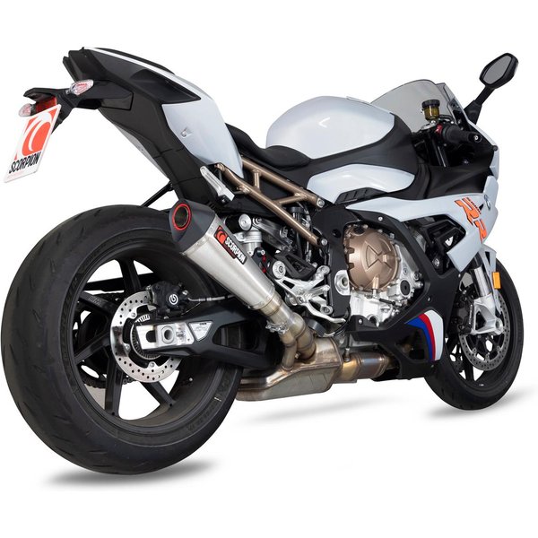 RBM80SEO - Scorpion Serket Taper Stainless Steel Slip-On Exhaust - BMW S1000 RR 2019 - 2021