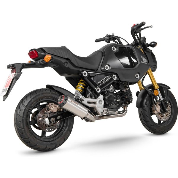 PHA199SYSSEO - Scorpion Red Power Full System Stainless Steel For Honda MSX 125 2021-2023