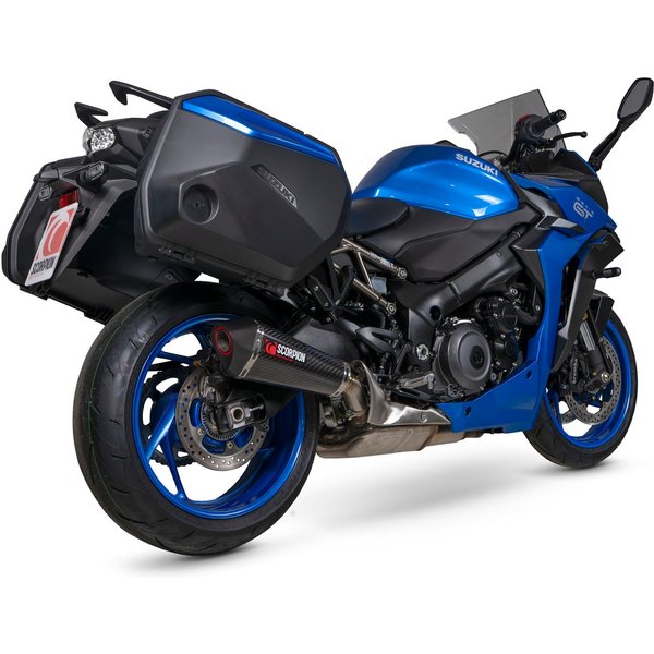 RSI127CEO - Scorpion Serket Taper Slip-On Carbon Fibre For Suzuki GSX-S 1000 GT 22- 2022-2025