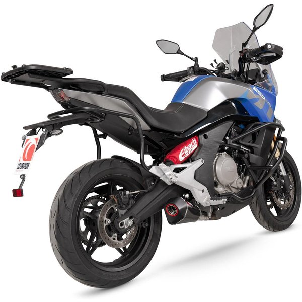 RCF50CEO - Scorpion Serket Taper Slip-On Carbon Fibre For CFMOTO 650 MT 2022-2025