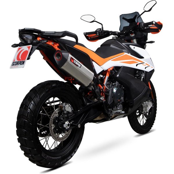 RKT91SEO - Scorpion Serket Parallel Slip-On Stainless Steel For KTM Adventure 790 2019-2020
