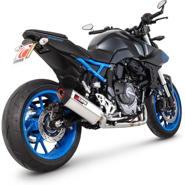 RSI129SYSSEO - Scorpion Serket Parallel Full System Stainless Steel For Suzuki GSX-8S 2023-2025