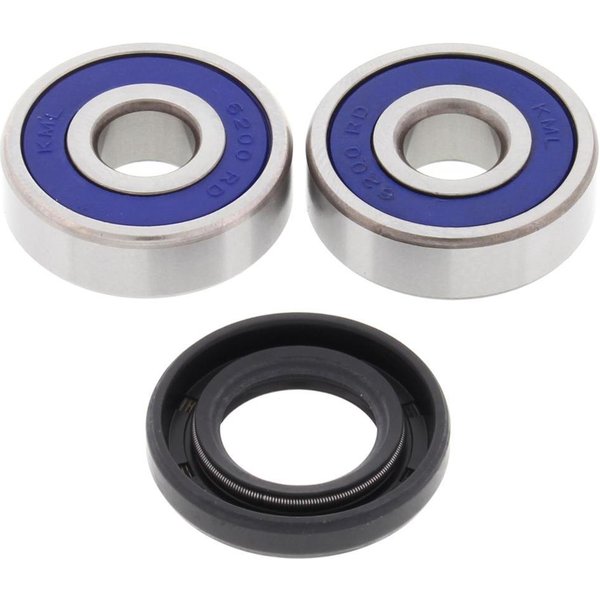 25-1161 - All Balls Wheel Bearing Kit Front For Yamaha YZ 50/60 1980-1983, PW 50/80 1981-2024, TY80 1974-1975, TTR 90/110 2000-2024