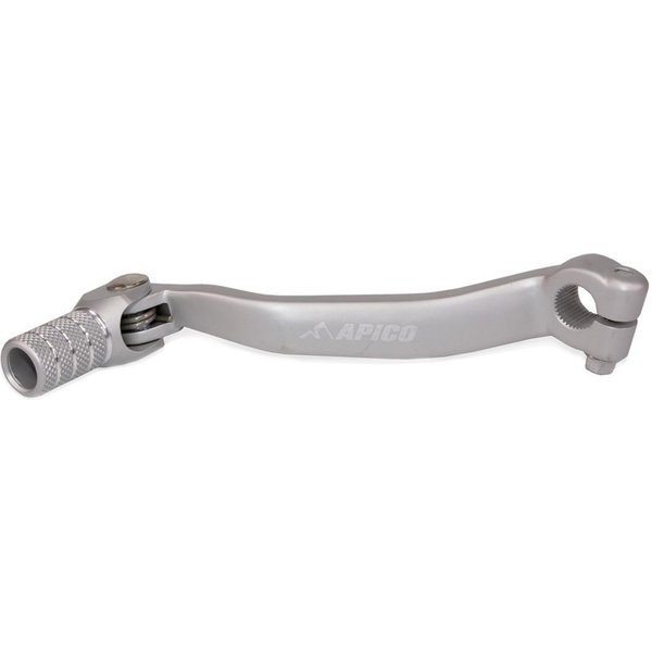 GPF202 - Apico Forged Gear Pedal For Kawasaki KX125 2003-2008 Silver