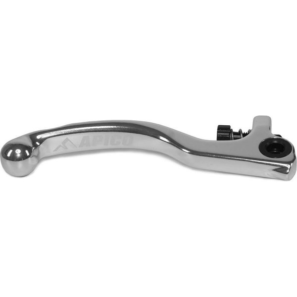 LEB92S ELITE SV - Apico Elite Forged Brake Lever Trials Grimeca Short With Adjuster Silver