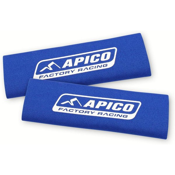FO NEO TRIAL BLU - Apico Trials Neoprene Fork Guards Blue 18.5cm