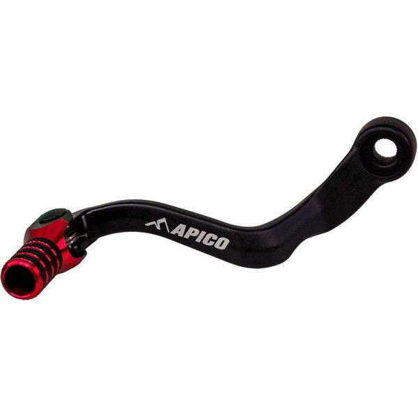 GPF562 ELITE BKRD - Apico Elite Gear pedal For KTM SX65 2024-2025, Husqvarna TC65 2024-2025, Gas Gas MC65 2024-2025 Black/Red