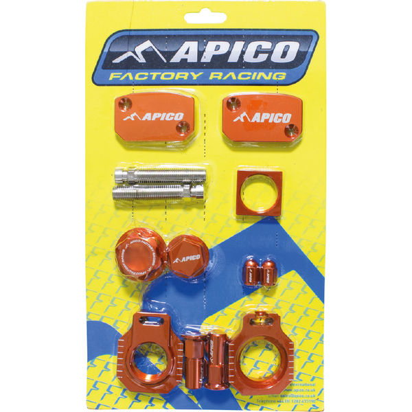 ABP KTM 13 - Apico Factory Bling For KTM SX125 2016-2022, SX/SXF 250/350/450 2014-2022, Husqvarna TC/FC 250/350/450 2022, Gas Gas MC 125/250 2021-2023 Orange
