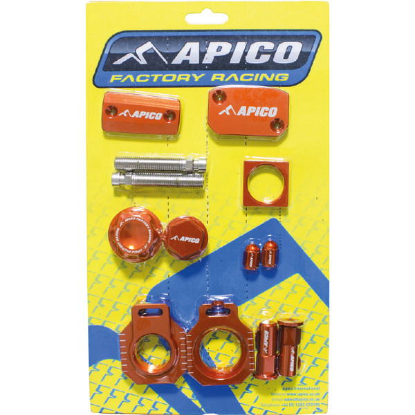 ABP KTM 9 - Apico Brembo Brake Factory Bling Pack For KTM SX 125/150 2014-2015, Husqvarna TC125 2016-2021, FC 250/350/450 2016-2021 Orange