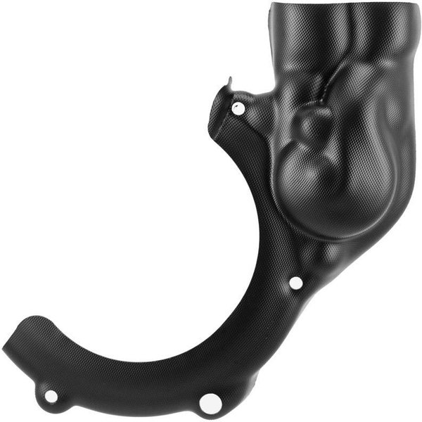 TBCGG1C-FB - Apico Clutch Cover Saver For Gas Gas TXT/TXT Pro/Racing 2017-2025 Factory Black