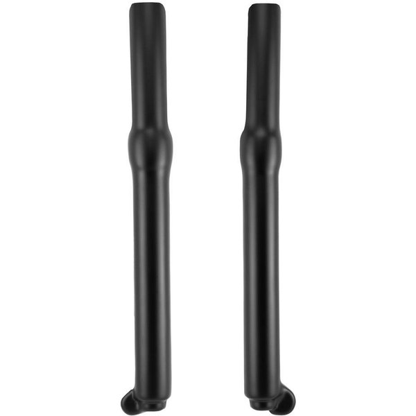 TBCGG6A-FB - Apico Full Length Marzocchi Fork Guards 40mm For Gas Gas/Ossa/Jotagas/Scorpa 2005-2017 Factory Black