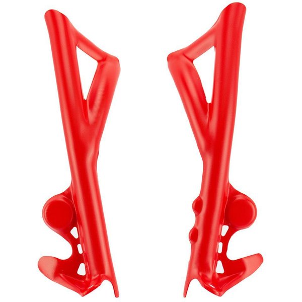TBCGG5C-FR - Apico Frame Guards For Gas Gas Trials Models 2011-2022 Factory Red
