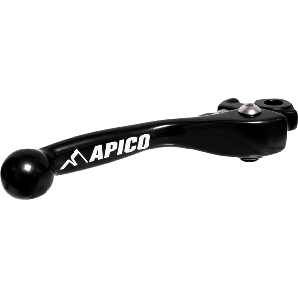 LEB33 ELITE BK - Apico Elite Brake Lever For Yamaha YZ 125/250 2008-2025, YZF250 2007-2025, Kawasaki KXF250 2013-2020, KXF450 2013-2018 Black