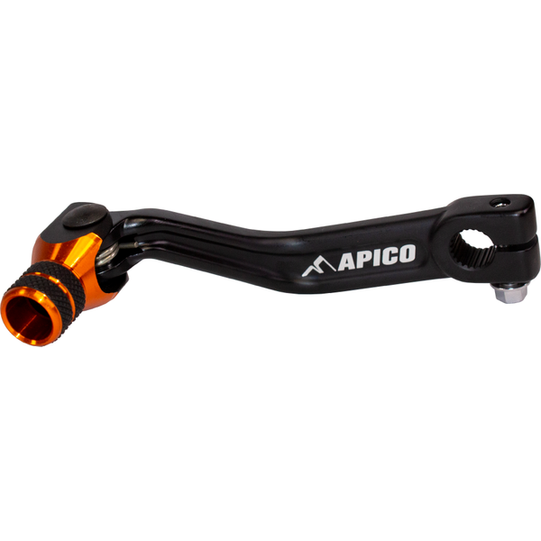GPF940 ELITE BKOR - Apico Elite Short Gear pedal For Sherco ST 125/250/300 2000-2022, Scorpa SC 125/250/300 2015-2022 Black/Orange
