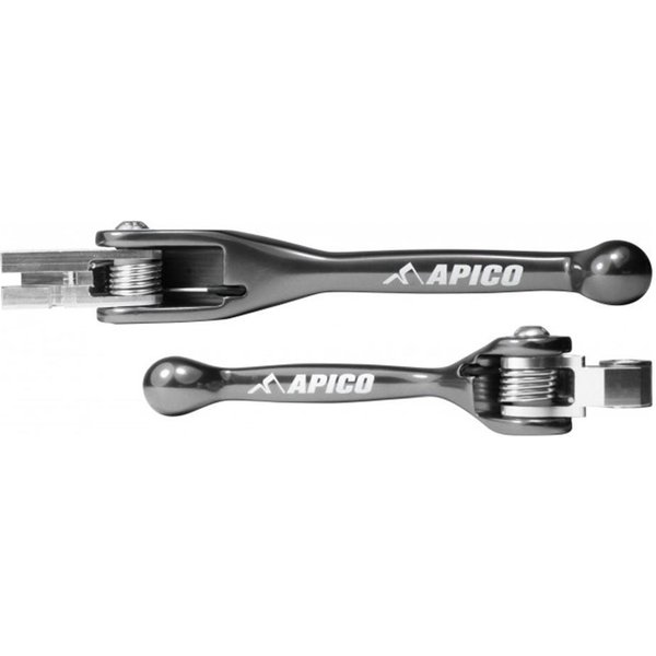 LEFLEXI SET KTM6 TI - Apico Set Of Flexi Levers For KTM SX65 2014-2023, Husqvarna TC65 2014-2023, Gas Gas MC 65/85 2014-2023, KTM Freeride 2014-2020 Titanium