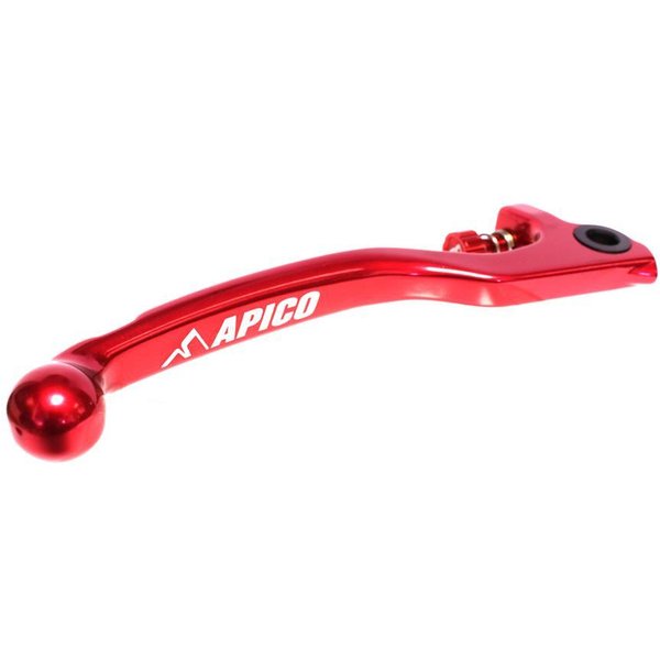 LEB92 ELITE RD - Apico Elite Forged Brake Lever Trials Grimeca With Adjuster Red
