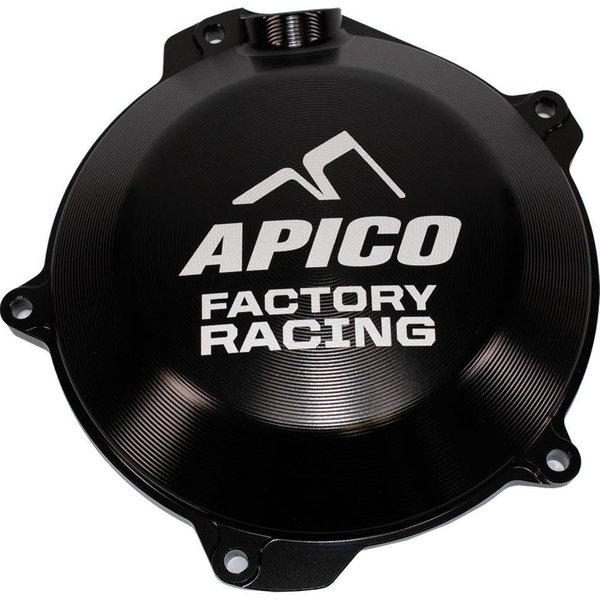 APCC KTM 14 - Apico Clutch Cover For KTM SX/SXF 250-450 2023, Husqvarna TC/FC/TX/FX 250-450 2023, Gas Gas MC 250/350/450F Factory 2023 Black