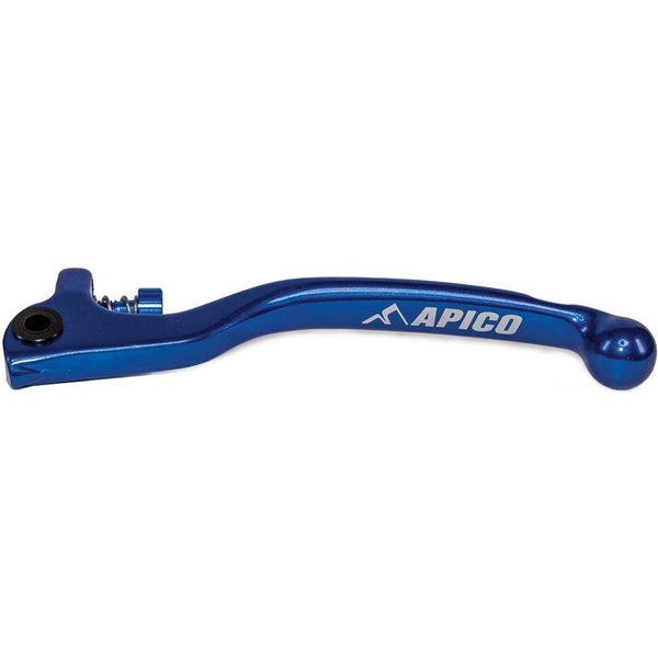 LEC90 ELITE BU - Apico Elite Clutch Lever Forged Trials AJP 2 Hole With Adjuster Blue/blue Long