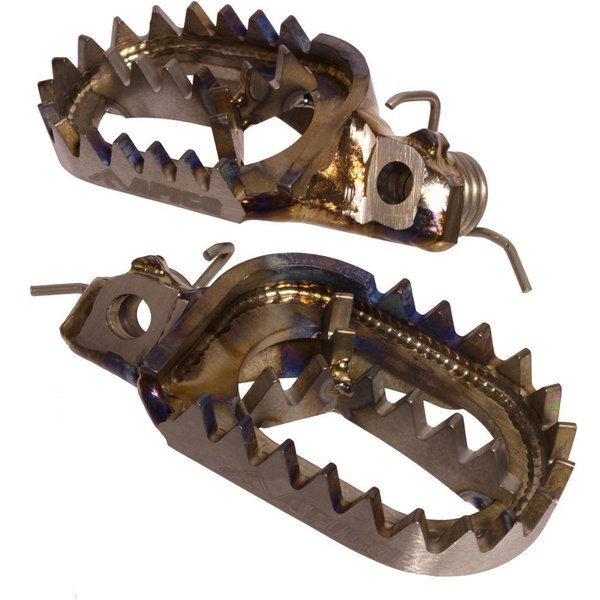 FPTI YZF 23 - Apico Titanium Foot Pegs For Yamaha YZF250 2024-2025, YZF450 2023-2025