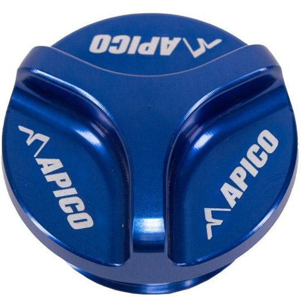 AT FUEL CAP BETA 09 BU - Apico Alloy Fuel Cap For Beta Evo 125/200/250/300 2009-2016 Blue