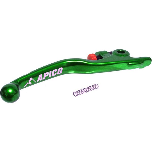 LEB59 ELITE GN - Apico Elite Brembo Brake Lever For KTM SX/SXF & Husqvarna TC/FC 2014-2025, Sherco SE-R/SE-F 2015-2025 Green