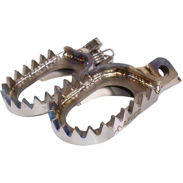 FPTIOD KTM - Apico Open Design Titanium Foot Pegs For KTM SX50 2014-2022, SX250 2000-2016, SXF 250/350/450 2006-2015