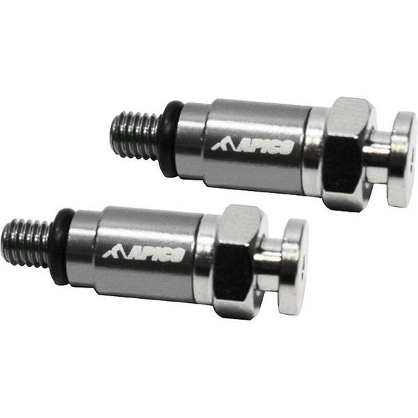 FAIRBLEED M5X0.8 SLV - Apico Fork Air Bleeders Kayaba/Showa M5x0.8 Silver