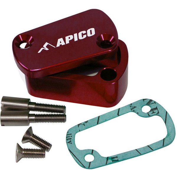 MRBC-11 EXT RD - Apico Brake Cooling Extension Rear For Suzuki RM/RMZ & Kawasaki KX/KXF-XC 2003-2023 Red