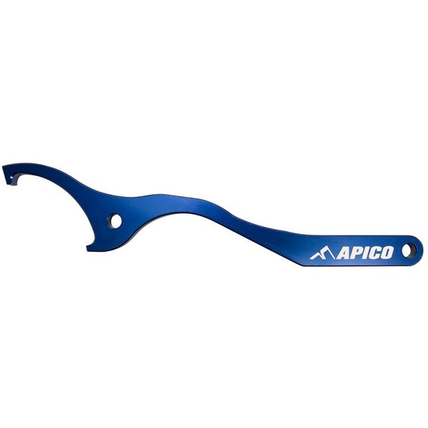 SHOCK WRENCH PRO - Apico Rear Shock Wrench Compression/rebound Adjuster Blue
