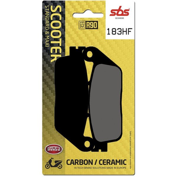 183HF - SBS HF Street Ceramic Organic Front Brake Pads For Honda ADV 350 2022-2024