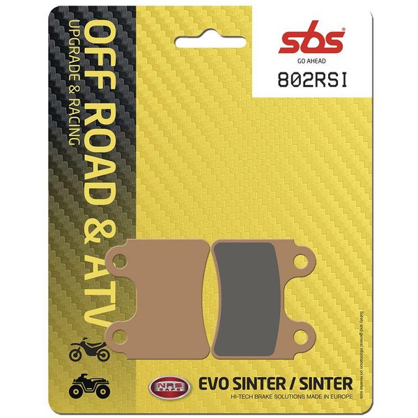 802RSI - SBS RSI Sintered Front Brake Pads For Beta Evo 125 2009-2014